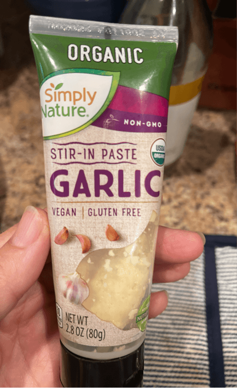 Simply Nature Organic Garlic Stir-In Paste