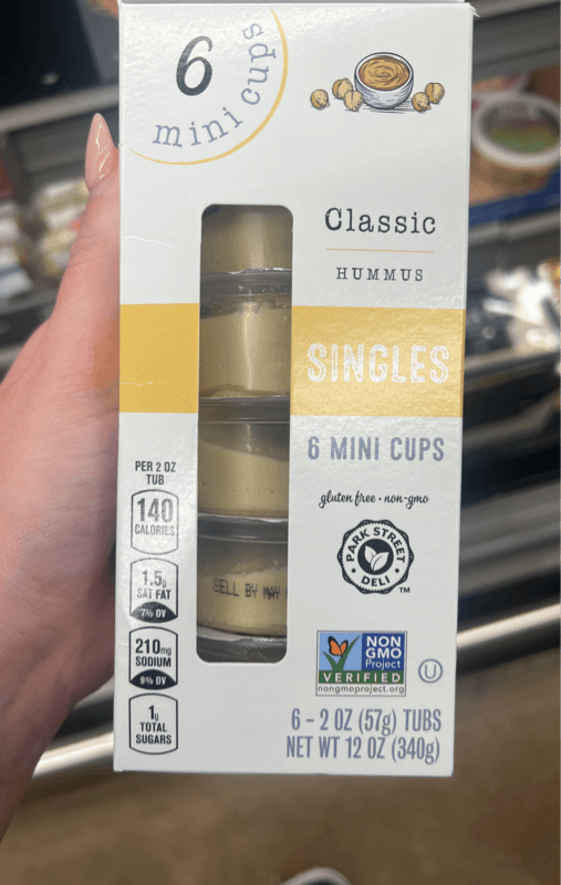 Park Street Deli Classic Hummus Singles 6 Mini