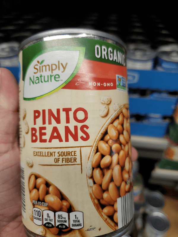 Simply Nature Pinto Beans
