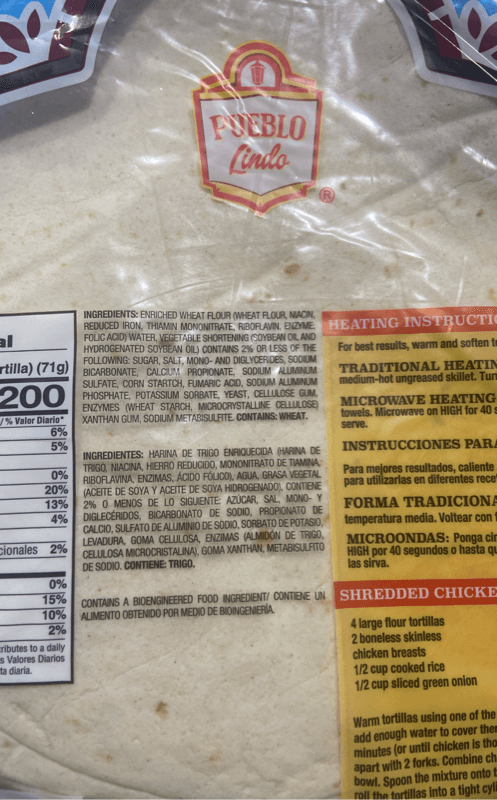 Pueblo Lindo Flour Tortillas