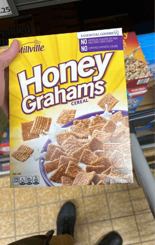 Millville Honey Grahams Cereal