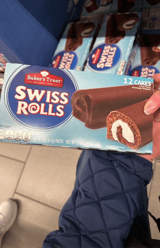 Baker'S Treat Swiss Rolls