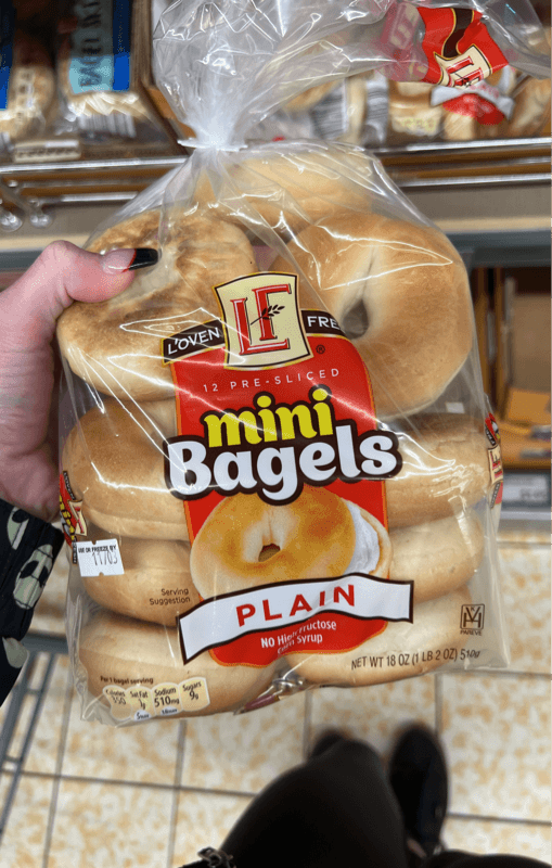 L'Oven Fresh Plain Mini Bagels