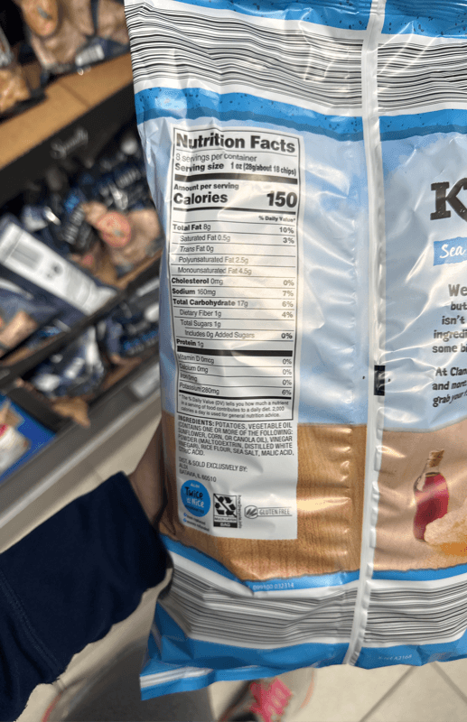 Clancy'S Sea Salt & Vinegar Kettle Chips
