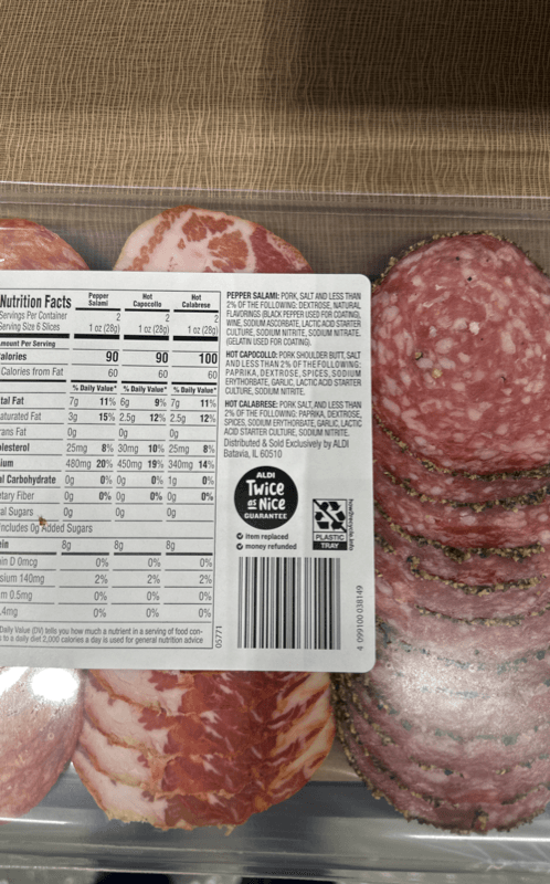 Appleton Farms Gourmet Deli Selection Pepper Salami, Hot Capocollo, Hot Calabrese