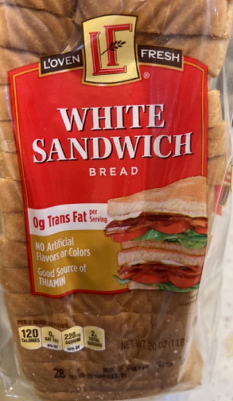 L'Oven Fresh White Sandwich Bread