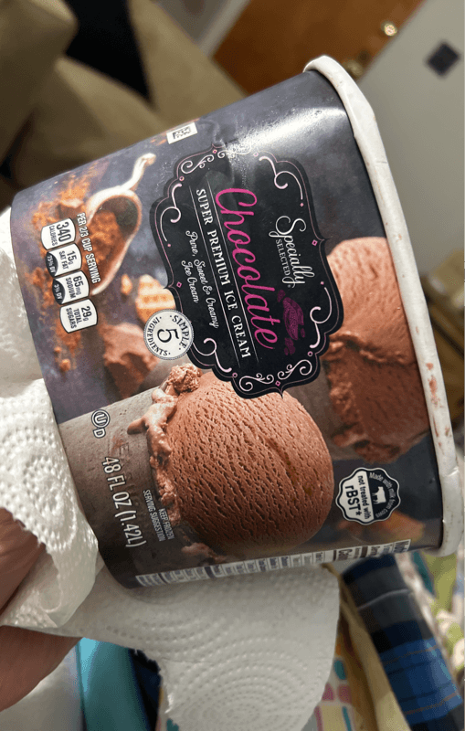 Specially Selected Chocolate Super Premium Ice Cream
