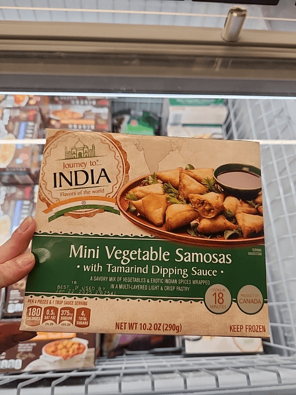 Journey To India Mini Vegetable Samosas  With Tamarind Dipping Sauce