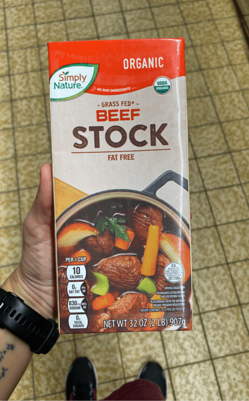 Simply Nature Organic Beef Stock