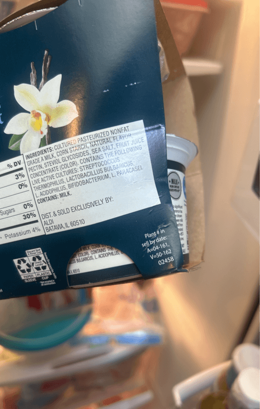 Friendly Farms Vanilla Nonfat Protein Yogurt