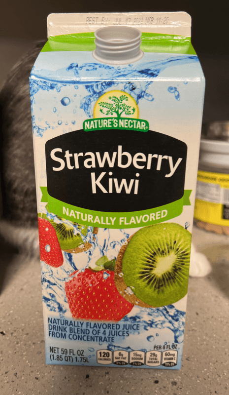 Nature'S Nectar Strawberry Kiwi Naturally Flavored Juice Drink