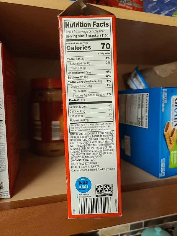 Savoritz Wheat Round Crackers