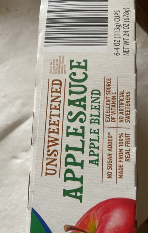 Simply Nature Unsweetened Applesauce
