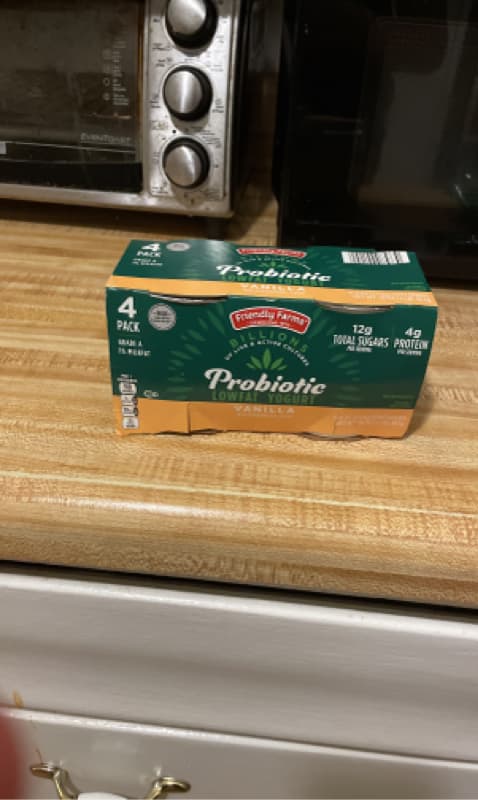 Friendly Farms Probiotic Lowfat Yogurt Vanilla