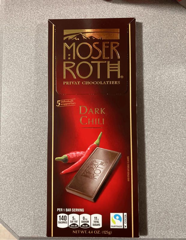 Moser Roth Privat Chocolatiers Dark Chili