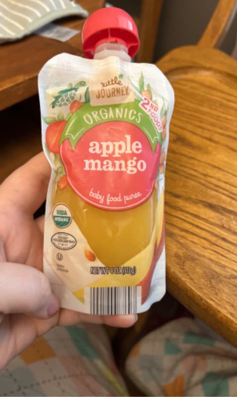 Little Journey Organics Apple Mango Baby Food Puree