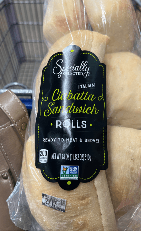 Specially Selected Italian Ciabatta Sandwich Rolls