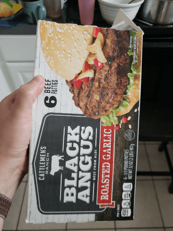 Cattlemen'S Ranch Roasted Garlic Black Angus Beef Patties