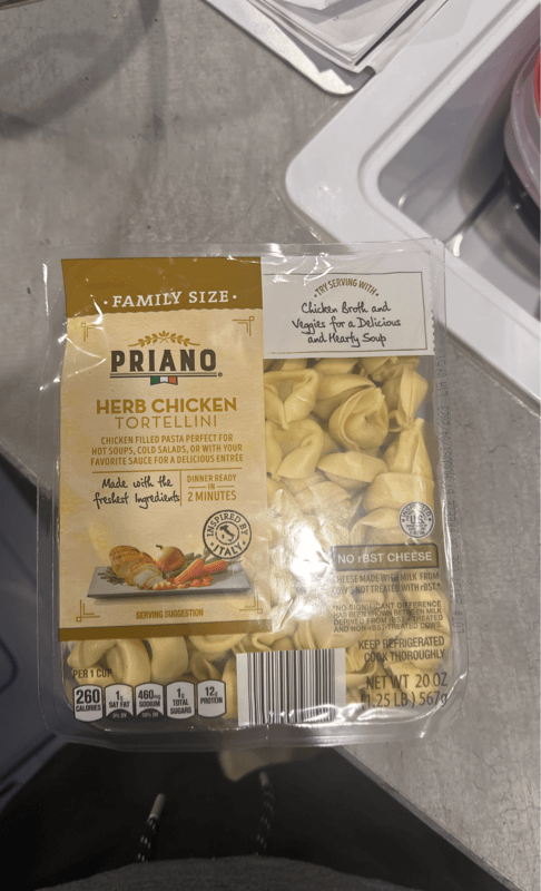 Priano Herb Chicken Tortellini