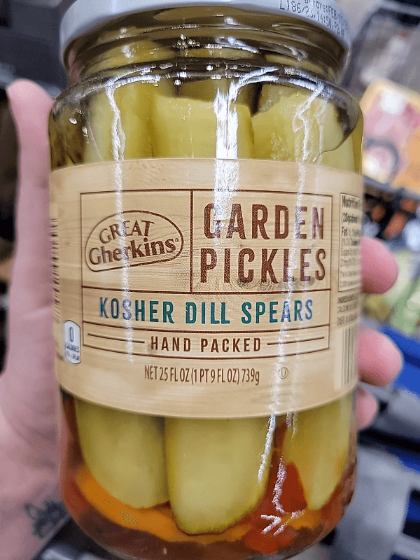 Great Gherkins Garden Pickles Kosher Dill Spears