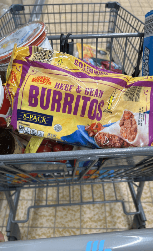 Casa Mamita Beef & Bean Burritos