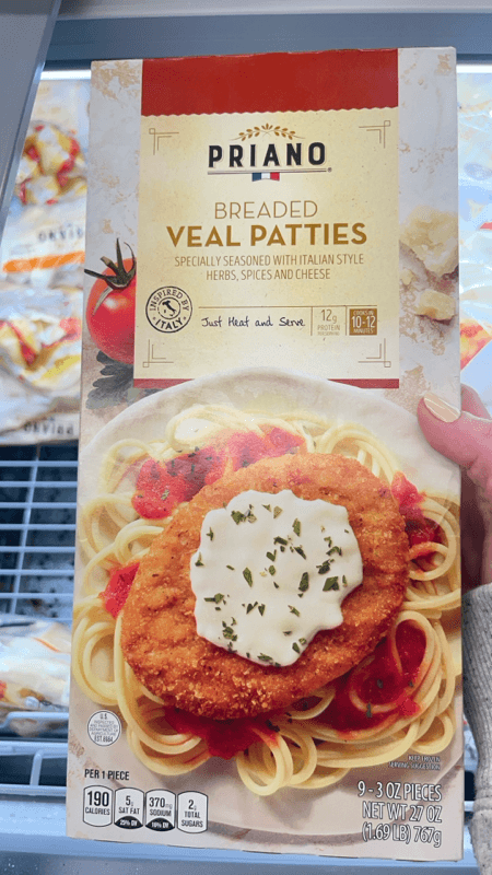 Priano Breaded Veal Patties