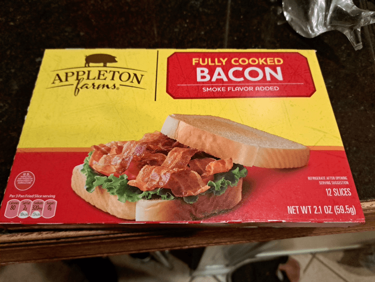 Appleton Farms Fully Cooked Bacon