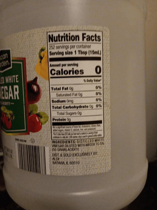 Tuscan Garden Distilled White Vinegar