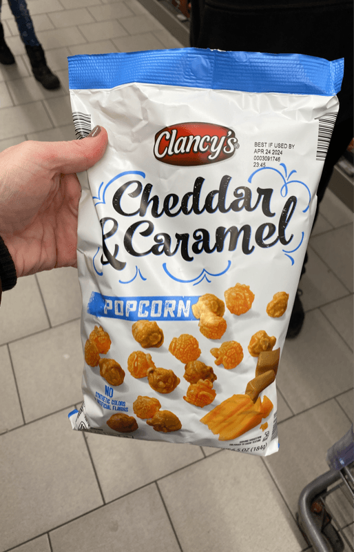 Clancy'S Cheddar & Caramel Popcorn