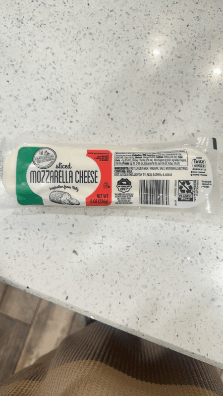 Emporium Sliced Mozzarella Cheese