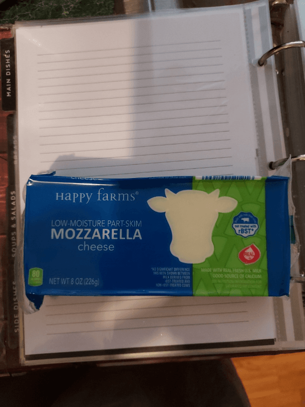 Happy Farms Low-Moisture Part-Skim Mozzarella Cheese