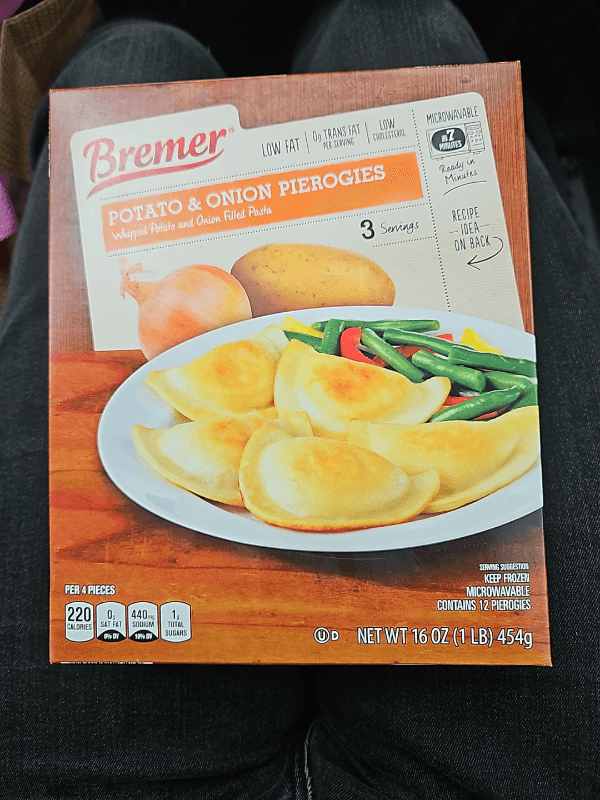 Bremer Potato & Onion Pierogies