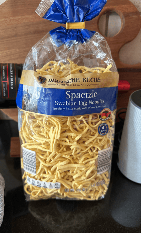 Deutsche Kuche Spaetzle Swabian Egg Noodles