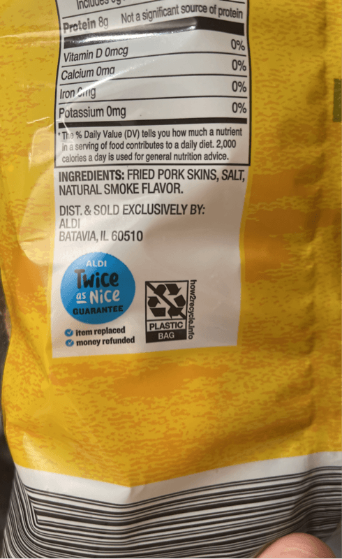 Clancy'S Original Fried Pork Rinds Chicharrones