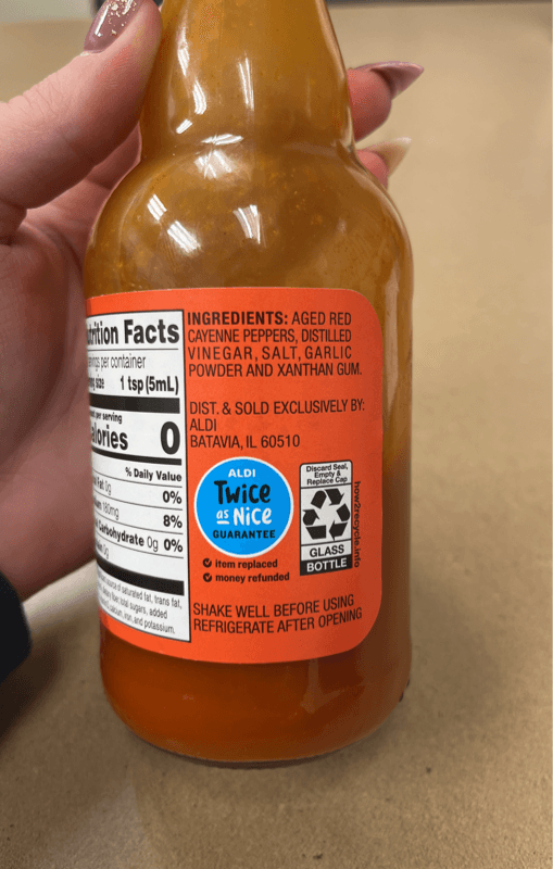 Burman'S Hot Sauce Cayenne Pepper Sauce