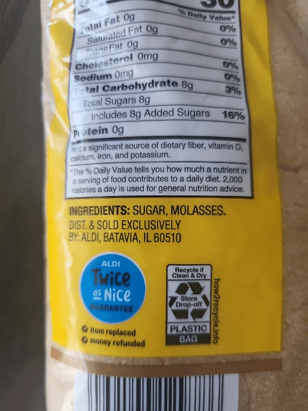 Baker'S Corner Light Brown Sugar Premium Sugar
