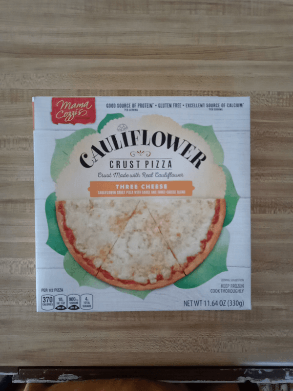 Mama Cozzi'S Cauliflower Crust Pizza Three Cheese