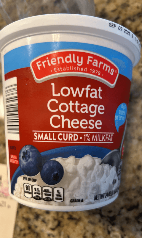 Friendly Farms Lowfat Cottage Cheese