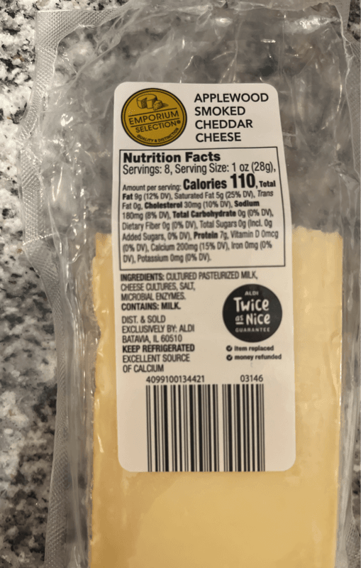 Emporium Selection Applewood Smoked Cheddar Cheese