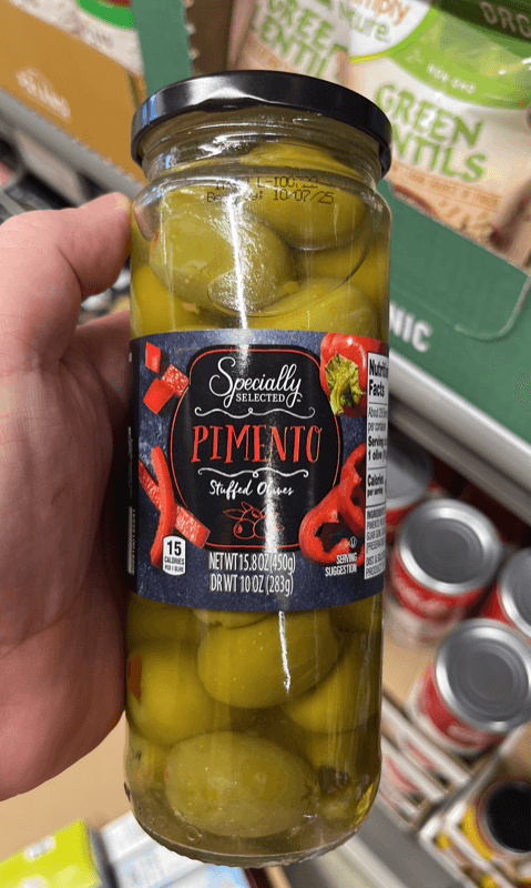 Specially Selected Pimento Stuffed Olives
