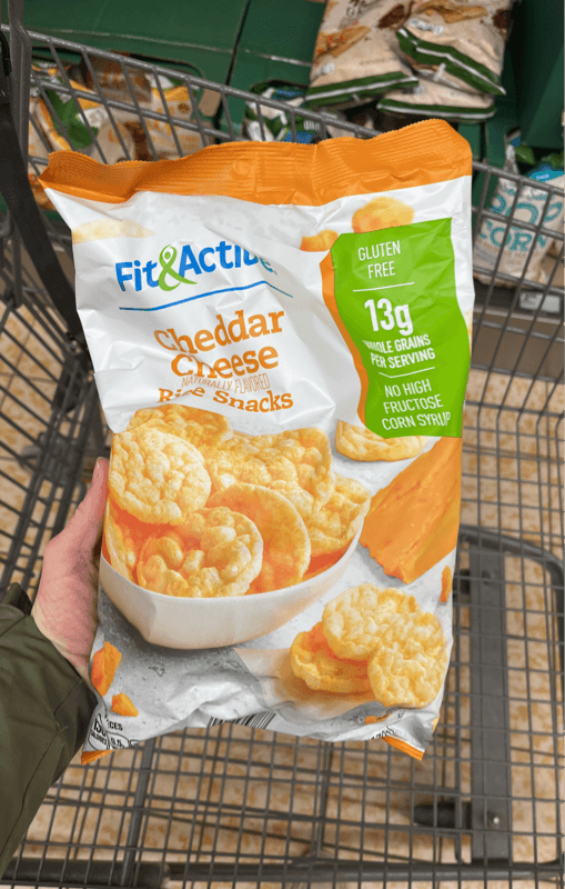 Fit & Active Cheddar Cheese Rice Snacks