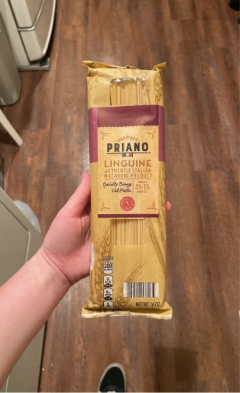 Priano Linguine Authentic Italian Macaroni Product