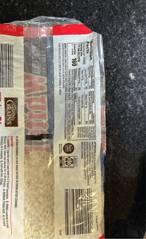 Earthly Grains White Rice