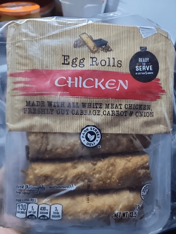Park Street Deli Chicken Egg Rolls