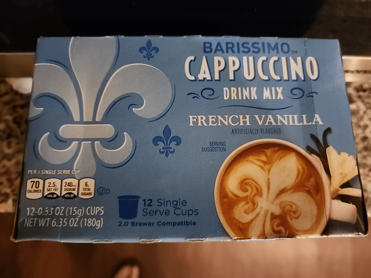 Barissimo Cappuccino Drink Mix French Vanilla Flavor