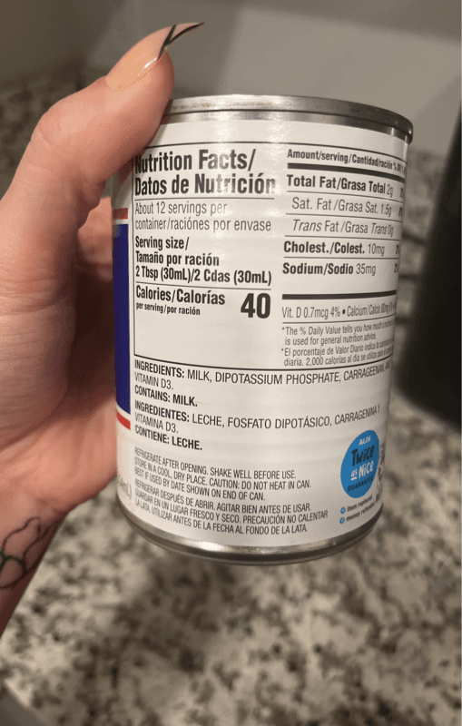 Baker'S Corner Evaporated Milk