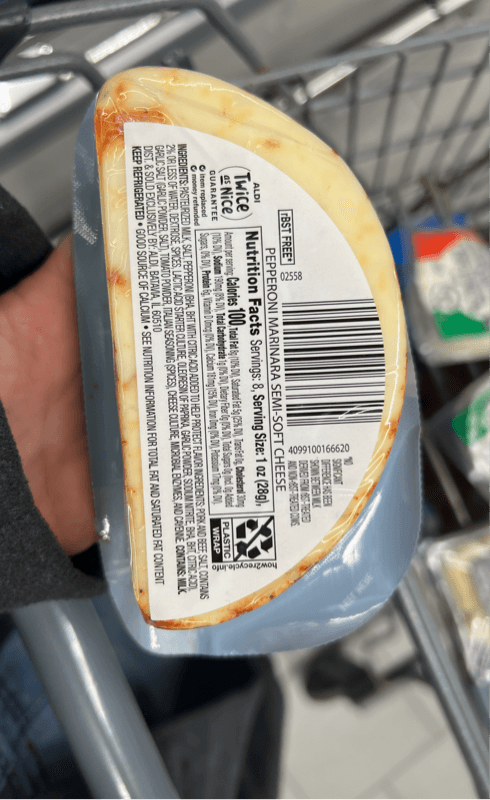Emporium Selection Pepperoni Marinara Semi-Soft Cheese