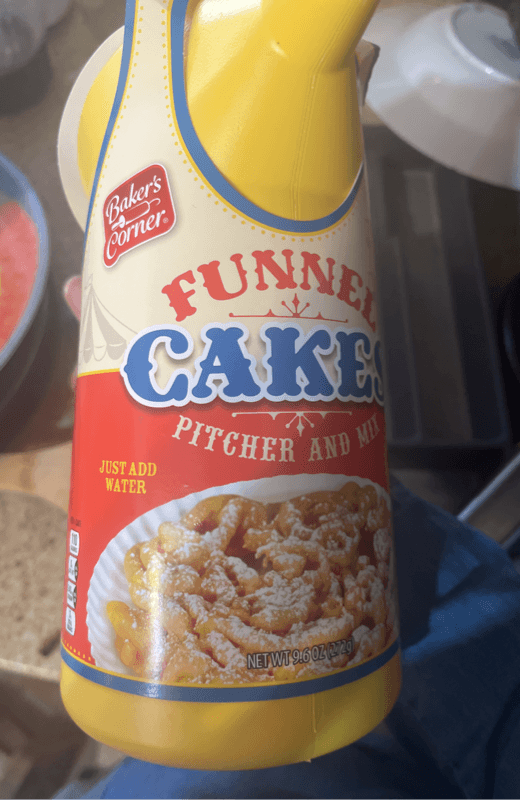 Baker'S Corner Funnel Cakes Pitcher & Mix