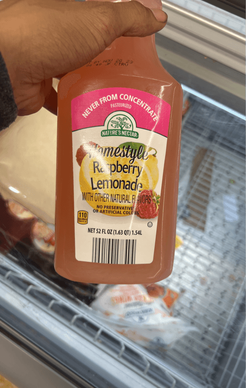 Nature'S Nectar Homestyle Raspberry Lemonade