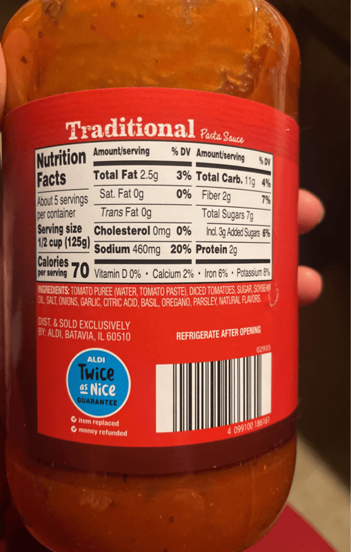 Reggano Traditional Pasta Sauce